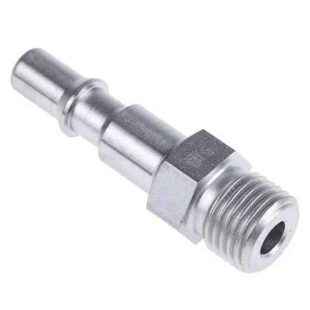 Produktfoto 1 von Staubli – Fluid Connectors Sicherheits-Schnellkupplung, Edelstahl 1/4 in Stecker, G