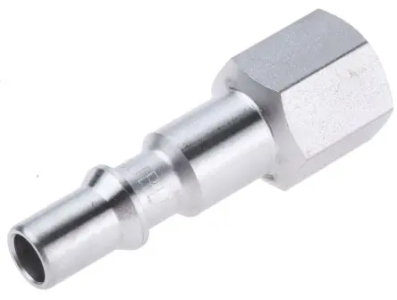 Produktfoto 1 von Staubli – Fluid Connectors Sicherheits-Schnellkupplung, Edelstahl 1/8 in Buchse, G