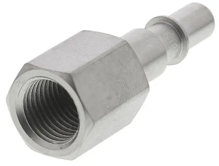 Produktfoto 1 von Staubli – Fluid Connectors Sicherheits-Schnellkupplung, Edelstahl 1/4 in Buchse, G, 0.25Zoll