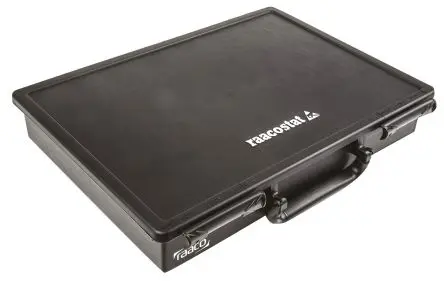 Produktfoto 1 von Raaco ESD-Box, Antistatik, H: 57 mm L: 338 mm B: 260mm, Polypropylen