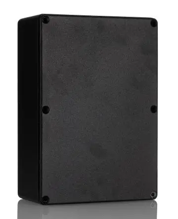 Produktfoto 1 von Hammond 1550 Aluminiumdruckguss Abzweigdose Schwarz IP54 Breite 121mm Höhe 51 mm Länge 171 mm