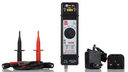 Produktfoto 1 von RS PRO Oszilloskoptastkopf Differenzial, Aktiv 25 MHz 350 V BNC