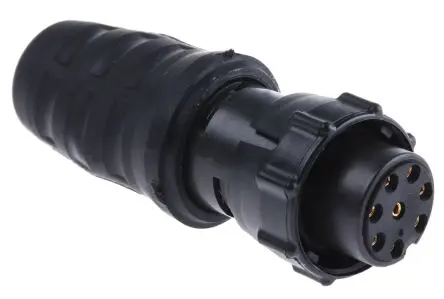 Produktfoto 1 von Switchcraft EN3 Standard Rundsteckverbinder Buchse 8-polig Buchse 6.5A Kabel IP68, IP69K