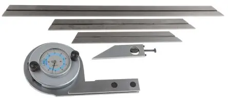 Produktfoto 1 von RS PRO Metrisch Winkelmesser 300 mm Schmiege, Stahl