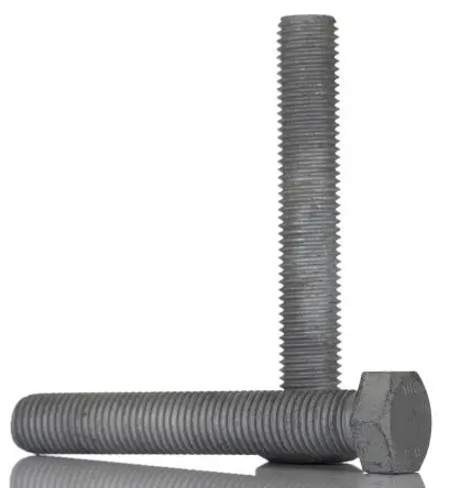 Produktfoto 1 von RS PRO M16 x 100 mm Sechskantschraube, Stahl Galvanisiert, DIN 933