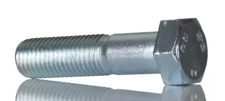 Produktfoto 1 von RS PRO M16 x 65 mm Sechskantschraube, Stahl Glanzzink, DIN 931