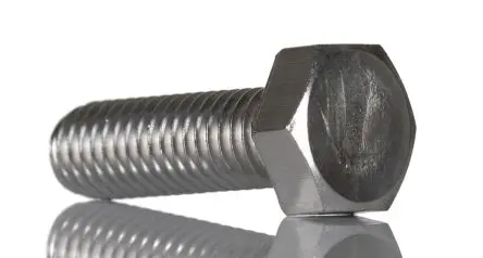 Produktfoto 1 von RS PRO M10 x 30 mm Sechskantschraube, Edelstahl glatt, DIN 933