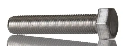 Produktfoto 1 von RS PRO M16 x 80 mm Sechskantschraube, Edelstahl glatt, DIN 933