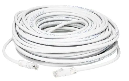 Produktfoto 1 von RS PRO Kat. 6 Ethernet-Kabel, 30 m, Weiß UTP Stecker, A RJ45 Stecker, B RJ45, Polyvinylchlorid