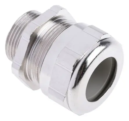 Produktfoto 1 von ABB Kabelverschraubung, M25 Messing vernickelt Metallisch 17 mm/ 20 mm, IP68