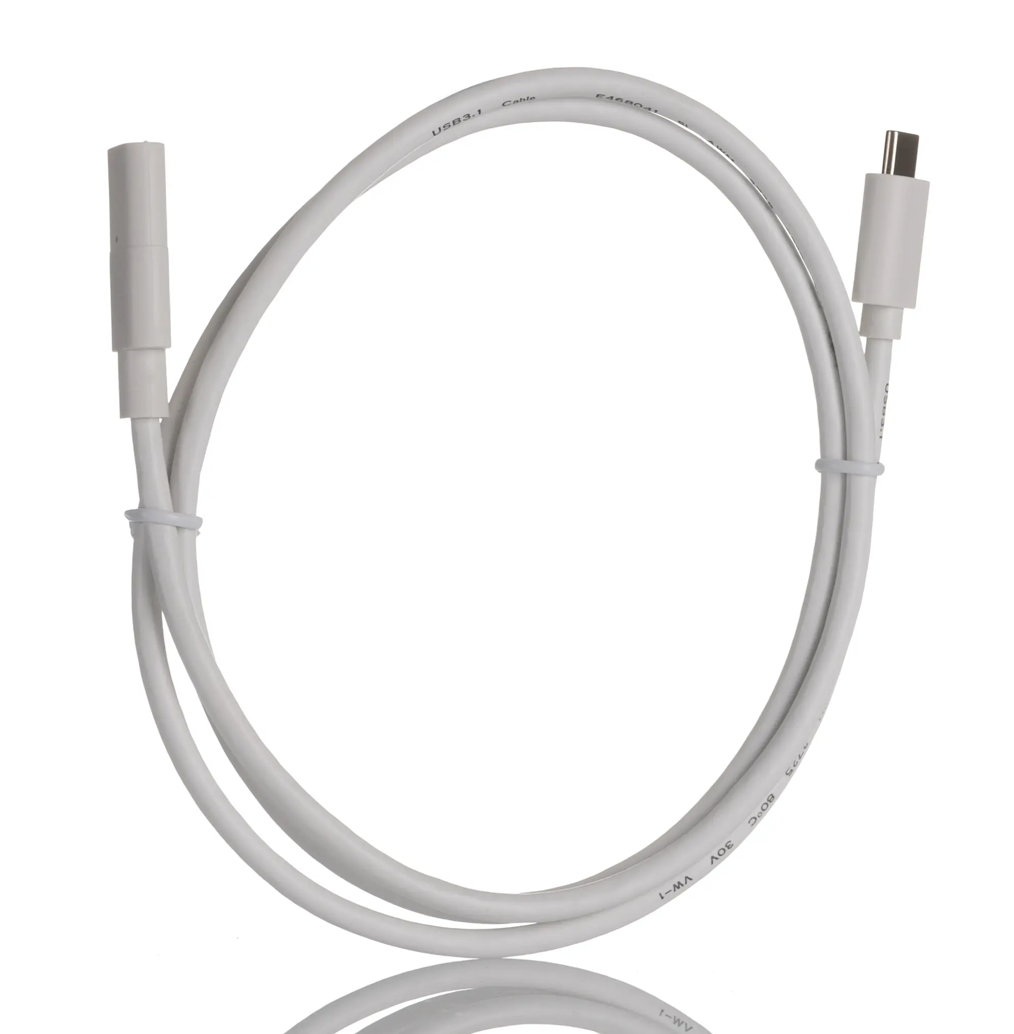 Produktfoto 1 von RS PRO USB-Kabel, USB C / USB C, 2m USB 3.1 Weiß