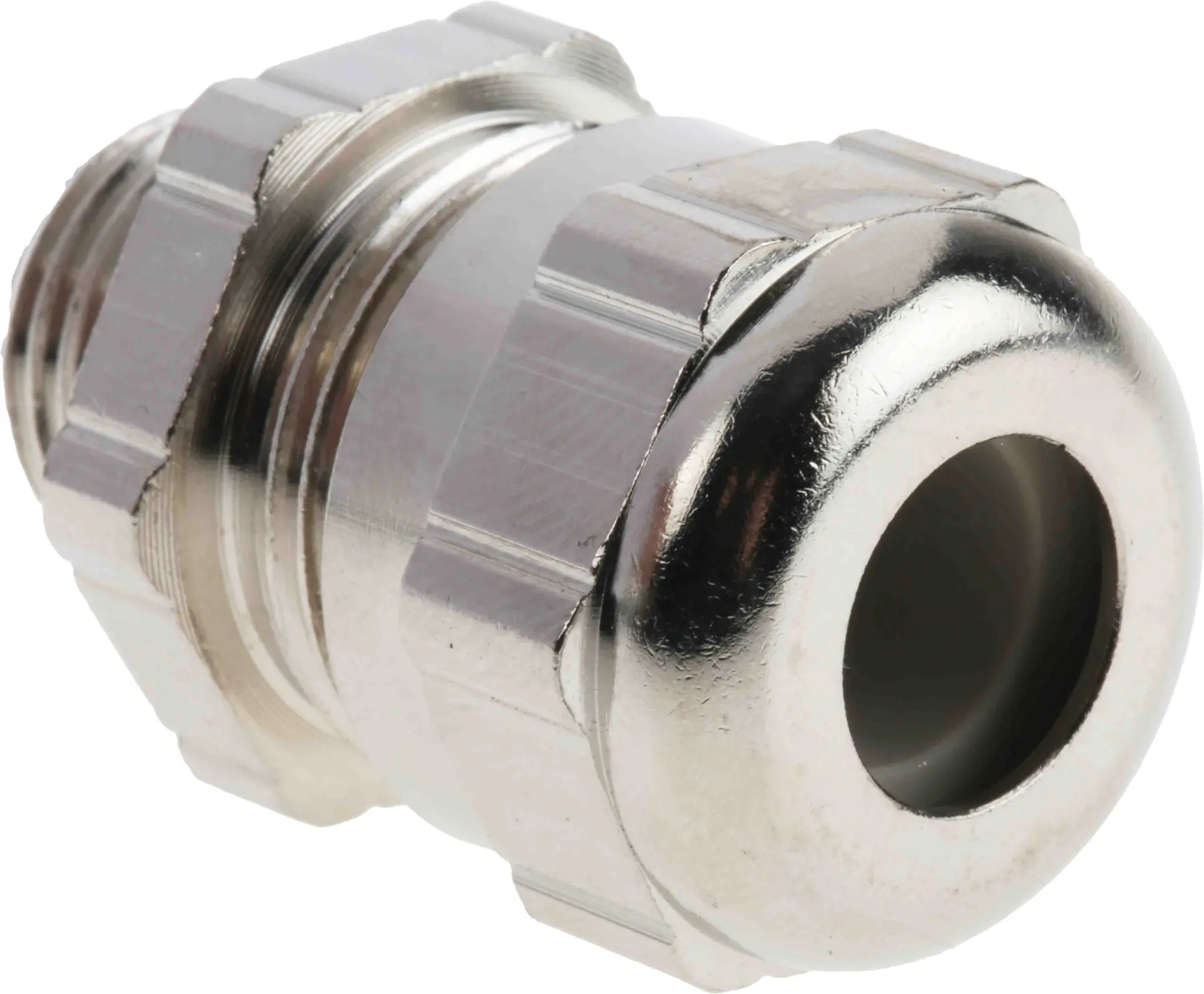 Produktfoto 1 von ABB Kabelverschraubung, M16 Messing vernickelt Metallisch 7 mm/ 11 mm, IP68