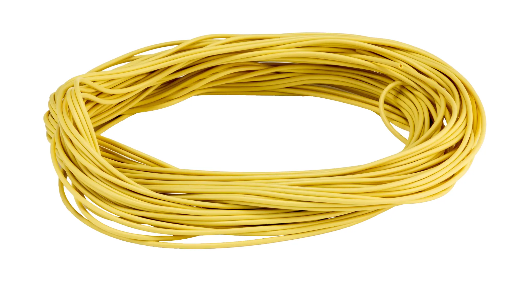 Produktfoto 1 von HellermannTyton SLPLU 15 Kabelschlauch Gelb Silikongummi für Kabel-Ø 1.5mm, Länge 25m