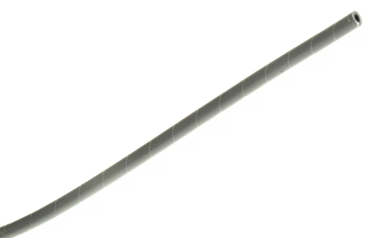 Produktfoto 1 von HellermannTyton Spiral-Kabelumwicklung / 3.2 mm Polyolefin Grau, für Kabel-Ø 1.6 mm bis 3.2 mm, Länge 30 m
