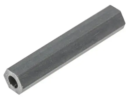 Produktfoto 1 von Essentra Chloriertes Polyvinylchlorid Abstandhalter Sechskant x 25.4 mm
