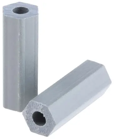 Produktfoto 1 von Essentra Chloriertes Polyvinylchlorid Abstandhalter Sechskant x 19.1 mm