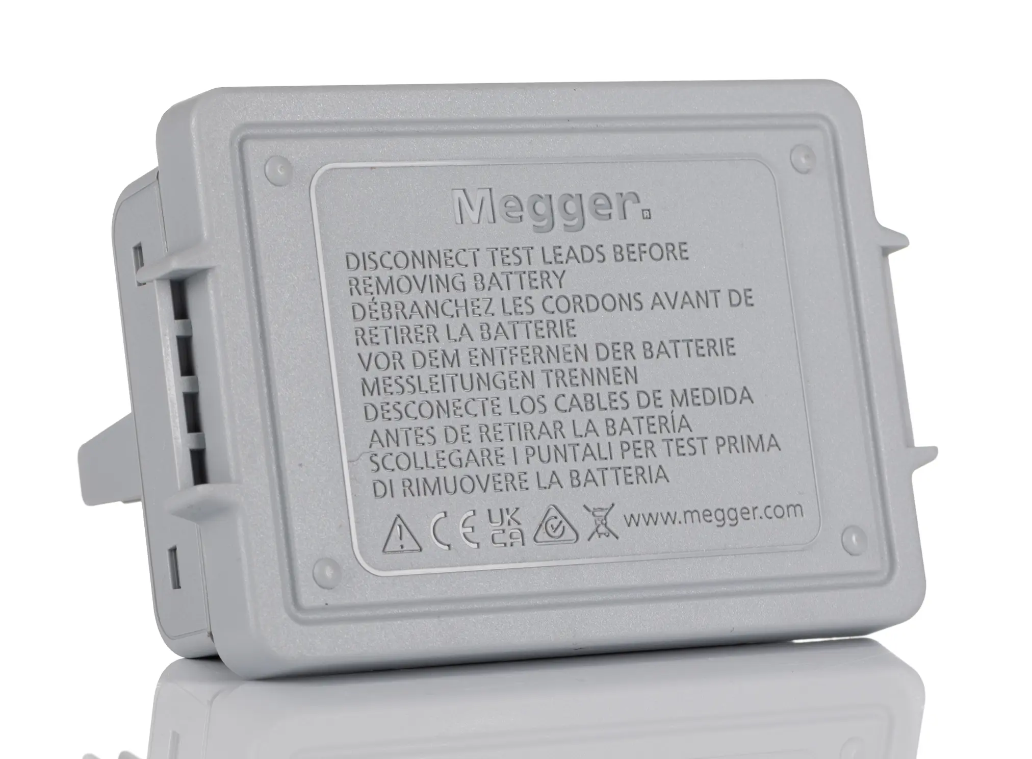 Produktfoto 1 von Megger Li-Ion Lithium Akku, 4-Zellen 7.2V / 4.4Ah