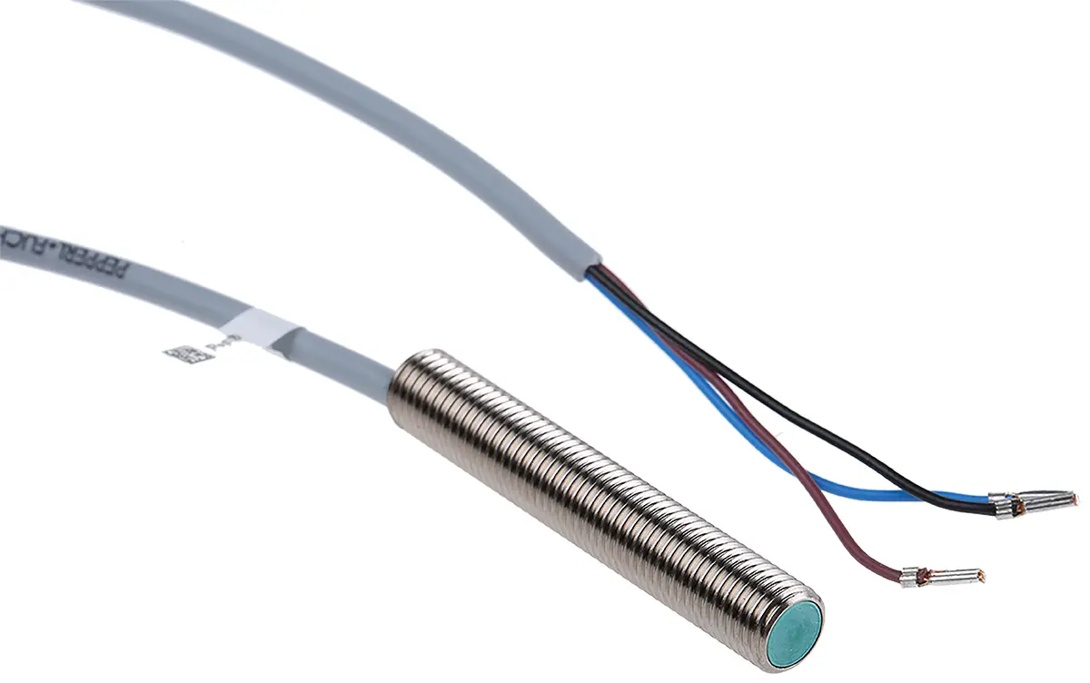 Produktfoto 1 von Pepperl + Fuchs M8 Näherungssensor Induktiv, Gewinderohr 2 mm PNP 10 → 30 V dc / 100 mA NO, IP67