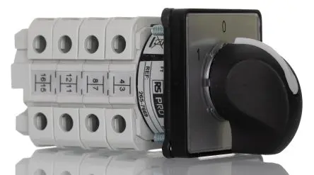 Produktfoto 1 von RS PRO T-000 Nockenschalter 16 A, 3-phasig, 3-Stufen Knopf Schraube, 60 °-Wurfwinkel