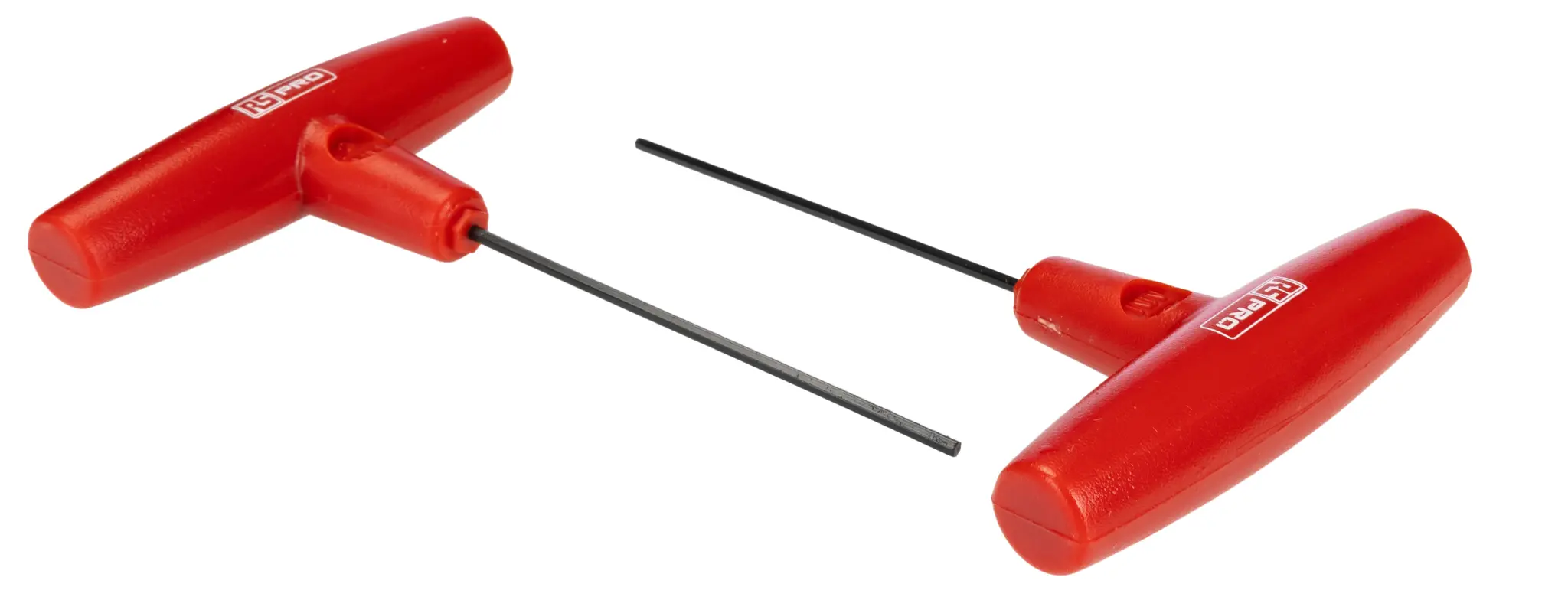 Produktfoto 1 von RS PRO metrisch  Innensechskant-Schlüssel, Satz 10-teilig 2mm T-Griff lang