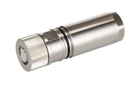 Produktfoto 1 von Phoenix Contact SACC-M12FSL-4FEPL-CL 23 mm M12 Rundsteckverbinder Buchse 5-polig 16A Kabel IP65