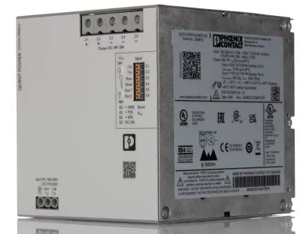 Produktfoto 1 von Phoenix Contact QUINT POWER DIN-Schienen Netzteil Spannungsversorgung 250 V dc, 240V ac AC / 20 A 48V dc DC 1.44 kW
