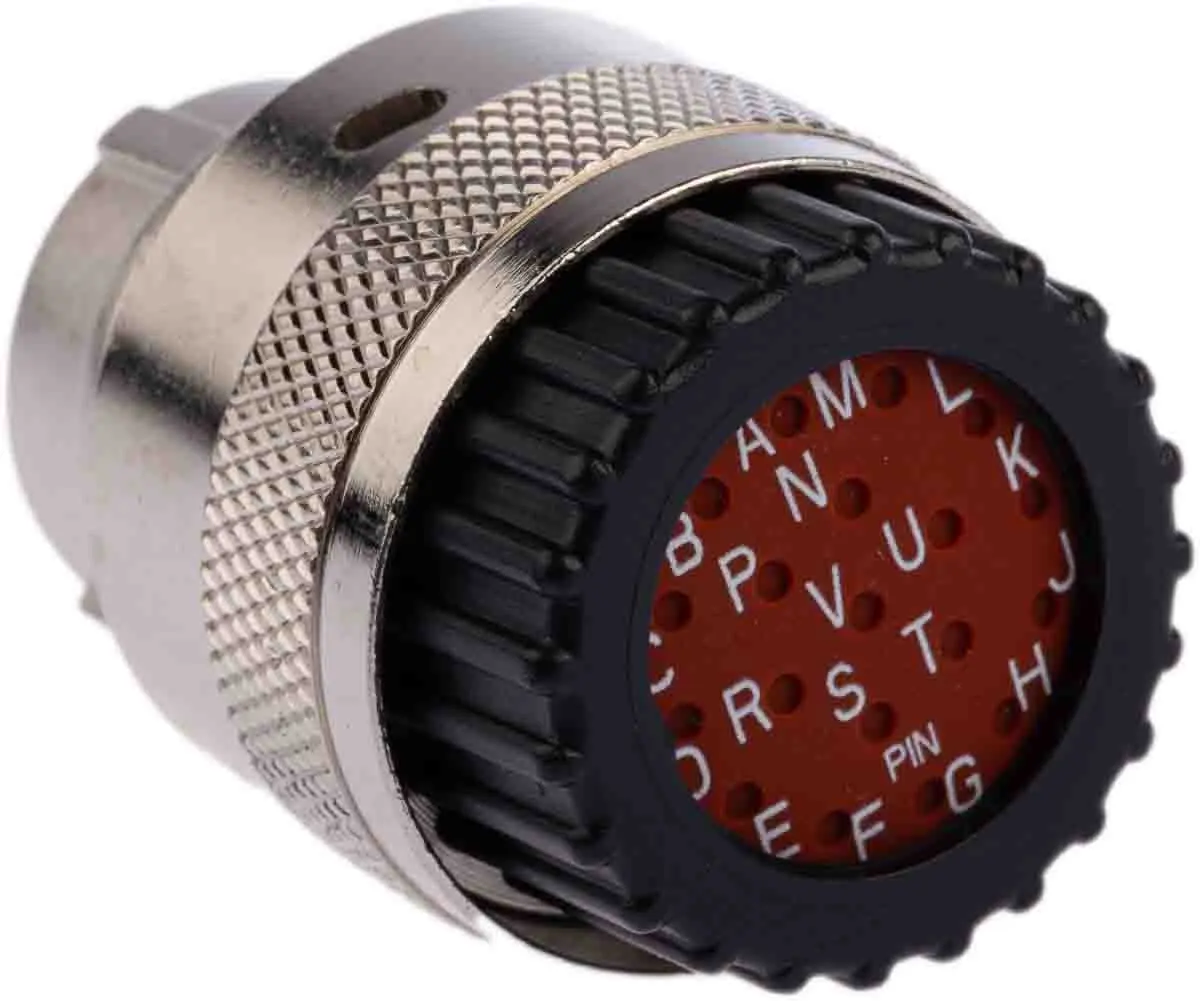 Produktfoto 1 von ITT Cannon Trident Neptune Metal 16 mm Standard Rundsteckverbinder Stecker 19-polig Stecker 40A Kabel IP40