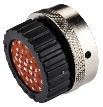Produktfoto 1 von ITT Cannon Trident Neptune 24 mm Standard Rundsteckverbinder Stecker 31-polig Buchse 30A Kabel IP67