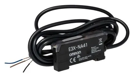 Produktfoto 1 von Omron PnP Faseroptik Verstärker 200 mm Offene Leitungen IP50 0.0002ms 12V Rotes Licht / 600 mW