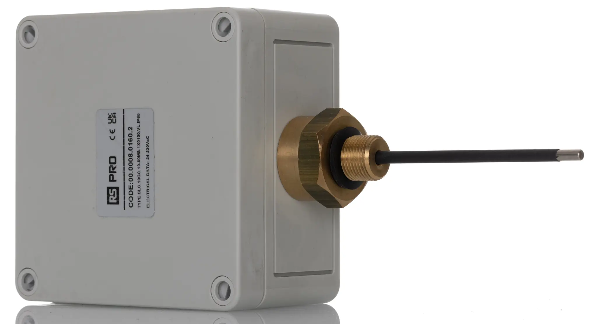 Produktfoto 1 von RS PRO Leitfähig Pegelmesser mit 100 mm Kabel Mit Gewinde, Nein Zulassung bis 6 bar / 50 °C
