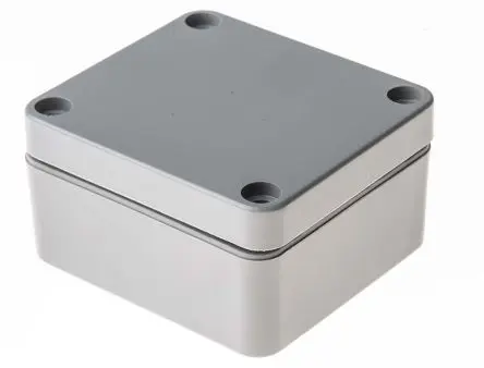Produktfoto 1 von Bopla Euromas Polymas; Gehäuse; Polyamid; Silber IP65 Breite 64 mm Höhe 34 mm Länge 58 mm