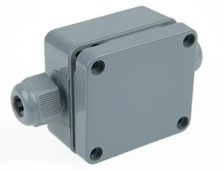 Produktfoto 1 von Bopla Euromas Polymas Polyamid Abzweigdose Schwarz IP65 0 Breite 64mm Höhe 34 mm Länge 58 mm