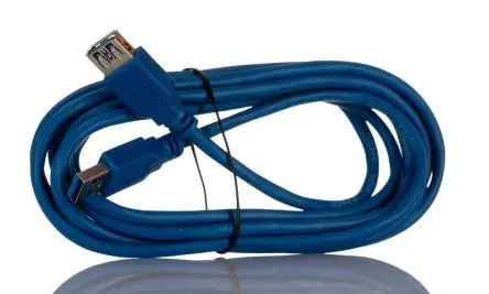 Produktfoto 1 von RS PRO Stecker USB-Kabel, USB 3.0 Buchse / USB 3.0, 3 m USB 3.0 Blau