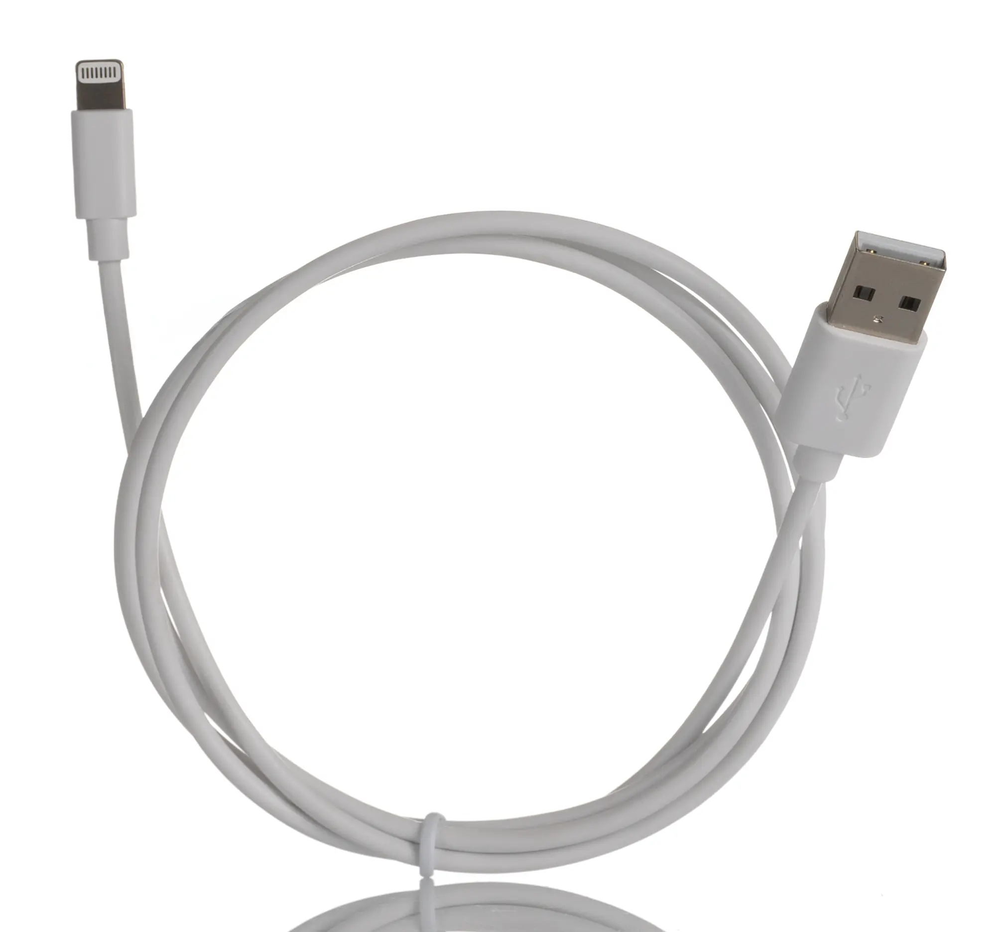 Produktfoto 1 von RS PRO Lightning Kabel, USBA / Lightning, 1m USB 2.0 Grau
