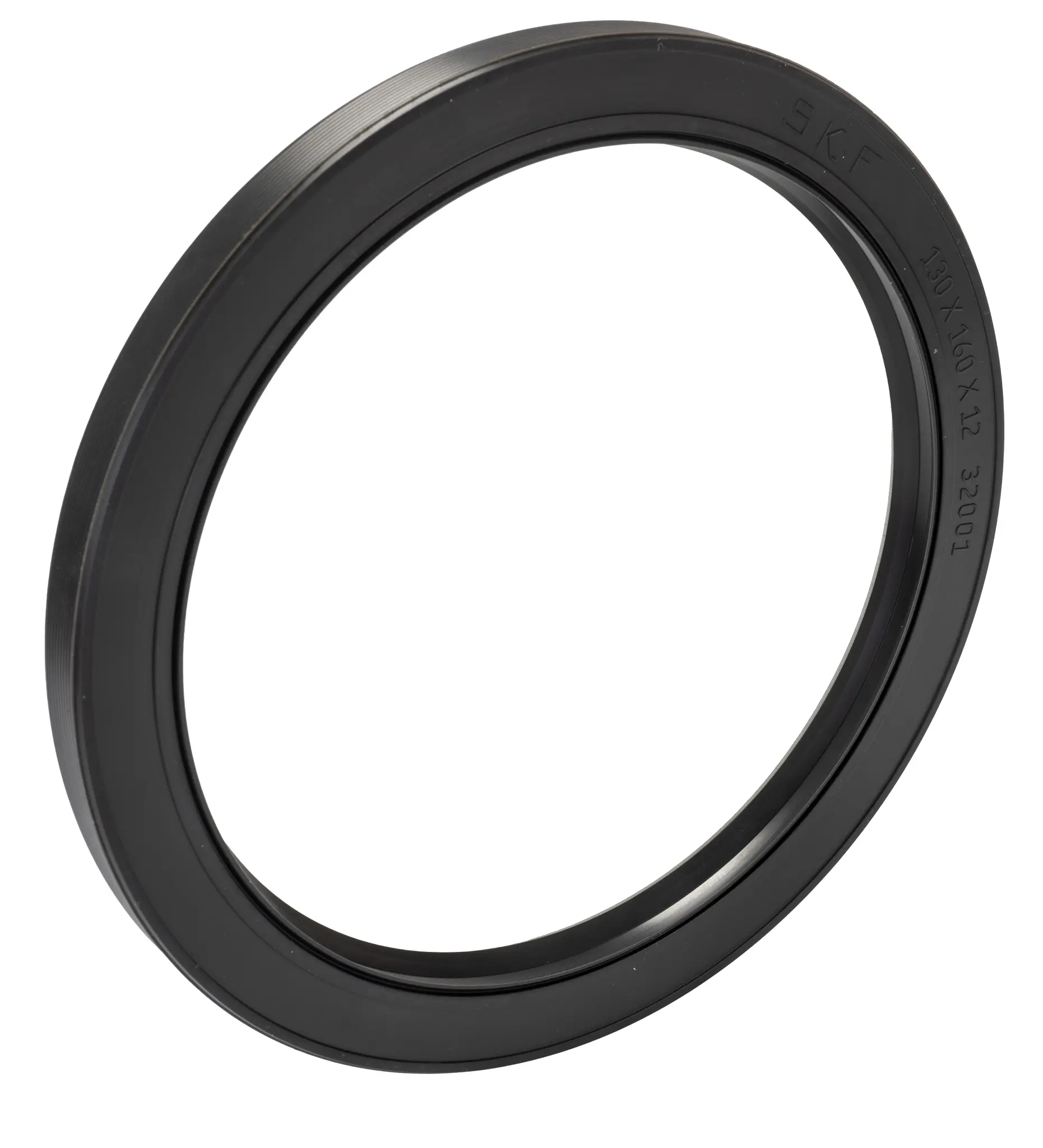 Produktfoto 1 von SKF Nitrilkautschuk (NBR) Dichtung, Typ Drehwellendichtung, Innen ø 130 mm, Aussen ø 160 mm Außen-ø , 12 mm