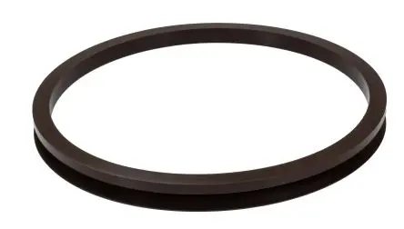 Produktfoto 1 von SKF Fluorelastomer Dichtung, Typ V-Dichtung, Innen ø 153 mm, Aussen ø 165 mm Außen-ø , 14.5 mm