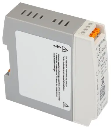 Phoenix Contact EMV-Filter, 230V ac, 3 A, DIN-Hutschiene, Drückend, 1-phasig 0.2 mA / 50Hz, 60 Hz