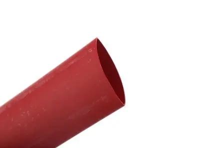 Produktfoto 1 von RS PRO Wärmeschrumpfschlauch, Polyolefin Rot, Ø 19.1 mm Schrumpfrate 2:1, Länge 1.2m