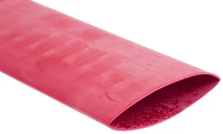 Produktfoto 1 von RS PRO Wärmeschrumpfschlauch, Polyolefin Rot, Ø 38.1 mm Schrumpfrate 2:1, Länge 1.2m