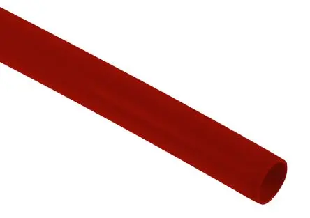 Produktfoto 1 von RS PRO Wärmeschrumpfschlauch, Polyolefin Rot, Ø 4.8 mm Schrumpfrate 2:1, Länge 1.2m