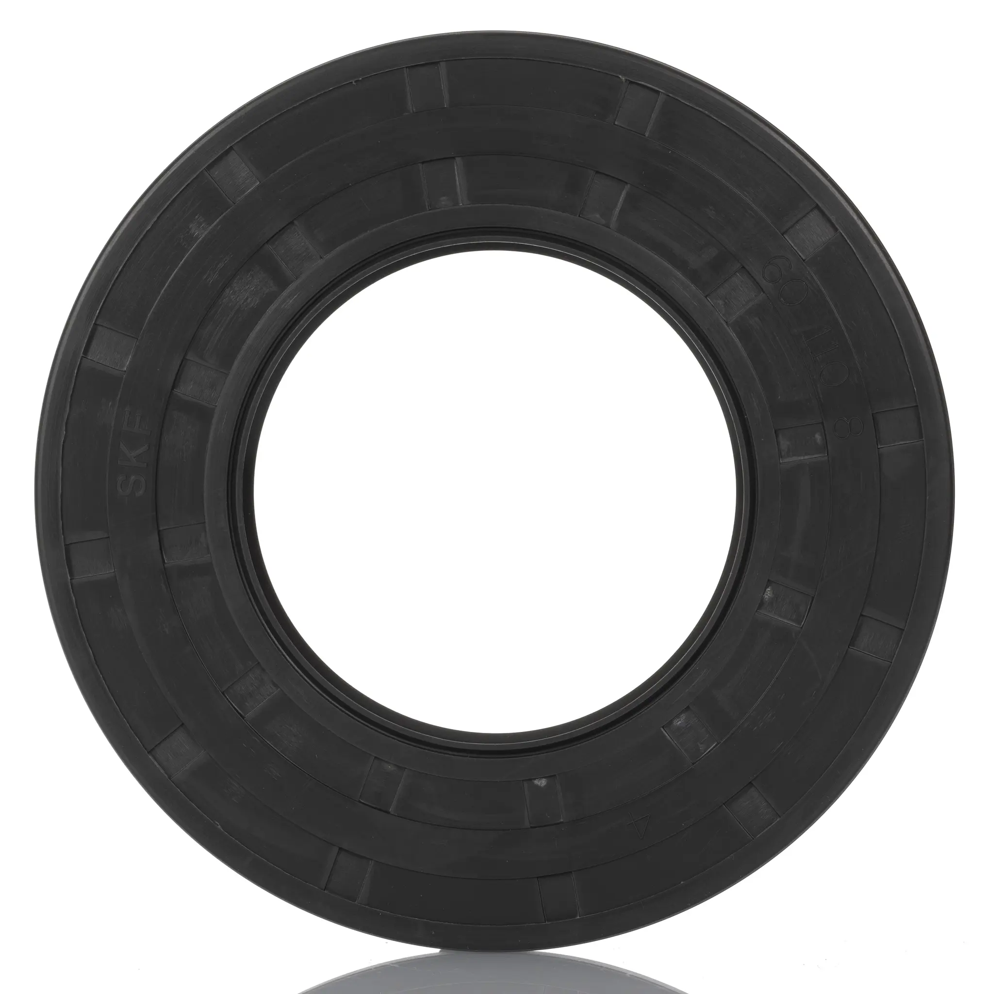 Produktfoto 1 von SKF Nitrilkautschuk (NBR) Dichtung, Typ Drehwellendichtung, Innen ø 60 mm, Aussen ø 110 mm Außen-ø , 8 mm