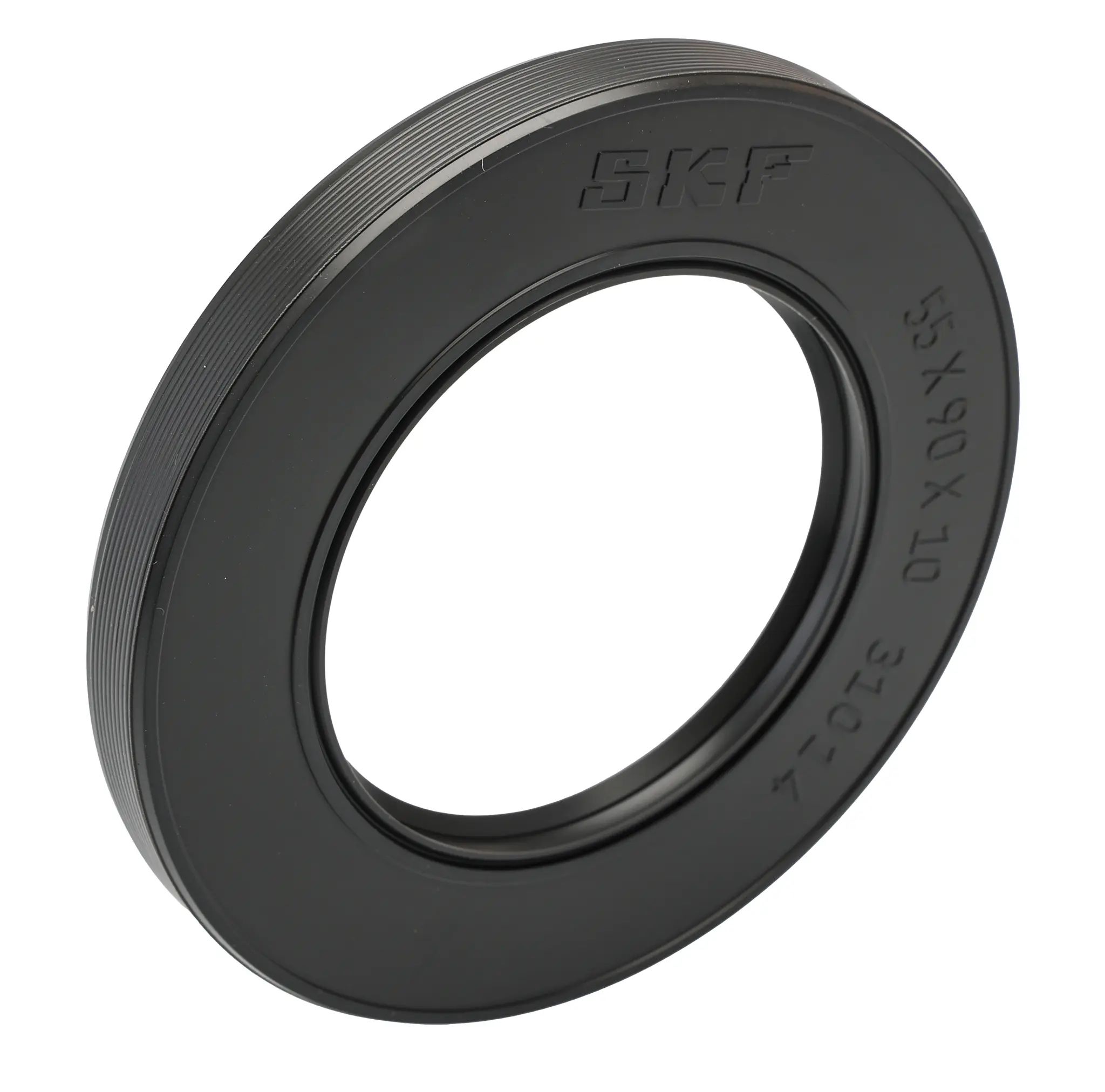 Produktfoto 1 von SKF Nitrilkautschuk (NBR) Dichtung, Typ Drehwellendichtung, Innen ø 55 mm, Aussen ø 90 mm Außen-ø , 10 mm