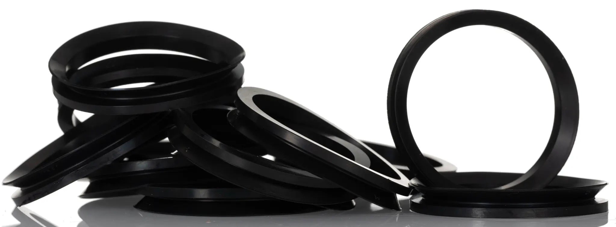 Produktfoto 1 von SKF Nitrilkautschuk (NBR) Dichtung, Typ V-Dichtung, Innen ø 63 mm, Aussen ø 58 mm Außen-ø , 9 mm