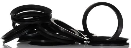 Produktfoto 1 von SKF Nitrilkautschuk (NBR) Dichtung, Typ V-Dichtung, Innen ø 63 mm, Aussen ø 58 mm Außen-ø , 9 mm