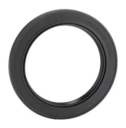 Produktfoto 1 von SKF Nitrilkautschuk (NBR) Dichtung, Typ Drehwellendichtung, Innen ø 70 mm, Aussen ø 95 mm Außen-ø , 10 mm