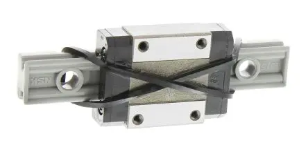 Produktfoto 1 von NSK LU Linearführung Schlitten, 43.6 mm x 32 mm, Traglast 5.55 kN, 6.6 kN