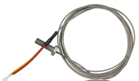 Produktfoto 1 von RS PRO Bolt Thermocouple 303 Edelstahl Bolzen-Thermoelement Typ K, Ø 8 mm x 25 mm → 250 °C
