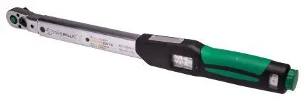 Produktfoto 1 von STAHLWILLE 730NR/10QR FK 1/2 in Klick-Drehmomentschlüssel Rund 20 To 100 Nm, Länge 428.5mm, ±4 %