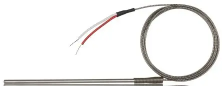 Produktfoto 1 von RS PRO Probe Thermocouple Edelstahl Hochleistungsthermoelement Typ K, Ø 4.5 mm x 150 mm 60 °C → 350 °C