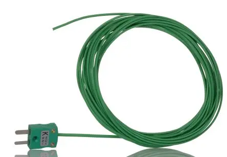 Produktfoto 1 von RS PRO Hermetically Sealed Thermocouple Perfluoralkoxyalkan Hermetisch dichtes Thermoelement Typ K x 5 m -75 °C → 260 °C